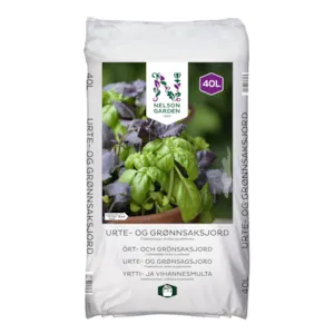 Urte- og grønnsaksjord 40 L