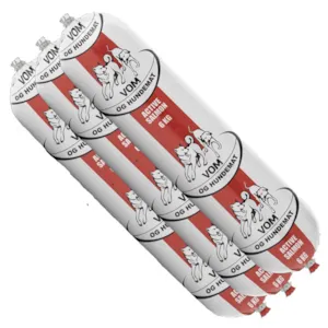 Hundepølse Active fullfôr laks frosset 3x6 kg