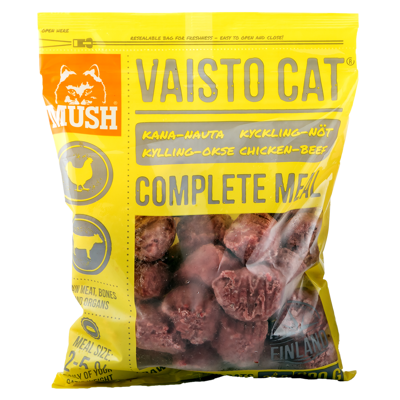Kattemat Vaisto kylling-okse frosset 800 g