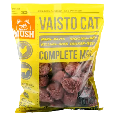 Kattemat Vaisto kylling-okse frosset 800 g