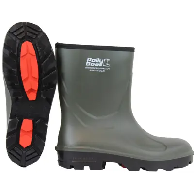 Støvel  Alfa PU grønn, bilde 2