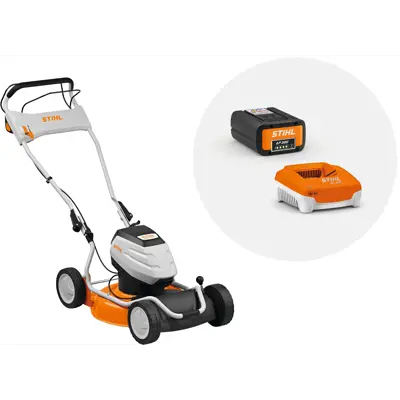 Batteridrevet gressklipper RMA 2.2 RPV sett