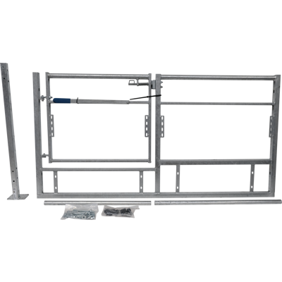 Langsgående justerbar front med port 2950 mm
