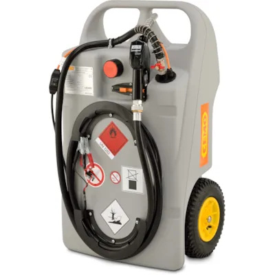 Dieseltank tralle 12 V 100 L