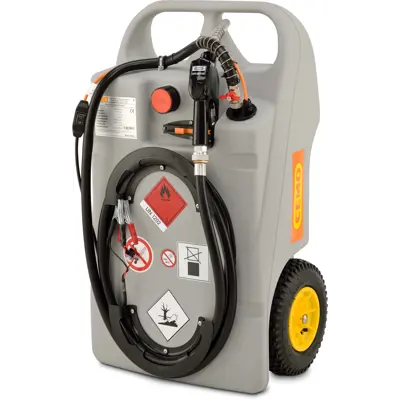 Dieseltank tralle 12 V 100 L