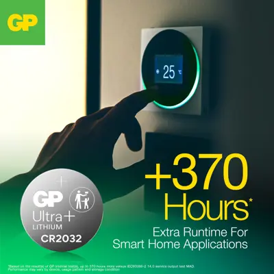 Litium batteri CR2032 4 pk, bilde 4