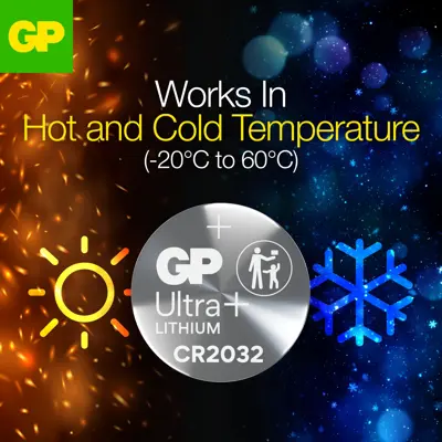 Litium batteri CR2032 4 pk, bilde 6