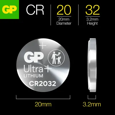 Litium batteri CR2032 4 pk, bilde 7