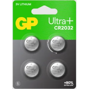 Litium batteri CR2032 4 pk