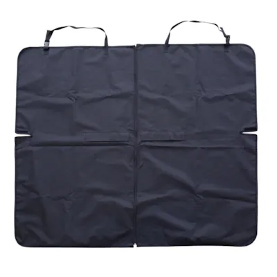 Beskyttelsesmatte til baksete svart