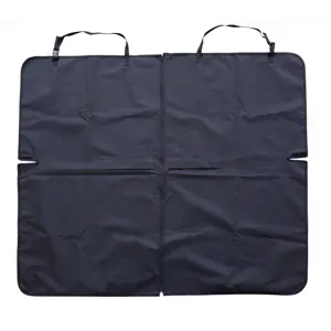 Beskyttelsesmatte til baksete svart