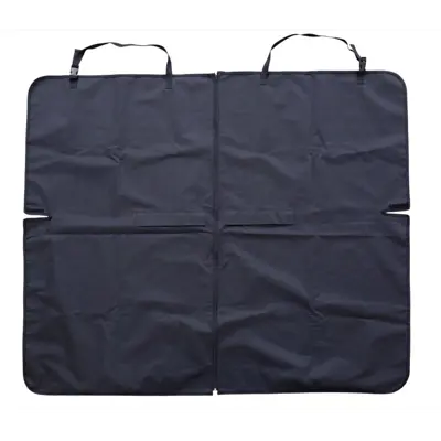 Beskyttelsesmatte til baksete svart