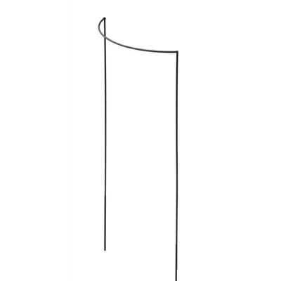 Buskstøtte metall/rust 100 cm