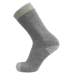 Ullfrotté sokker grå
