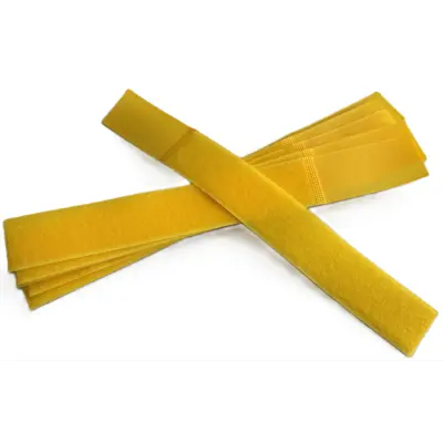 Merkeband borrelås gul 10 pk, bilde 2