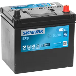 Bilbatteri EFB start og stop SL604