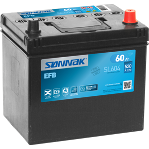 Bilbatteri EFB start og stop SL604