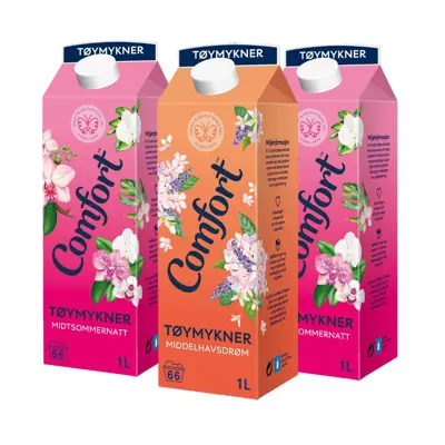 Tøymykner kit 2 Midtsommernatt og 1 Middelhavsdrøm