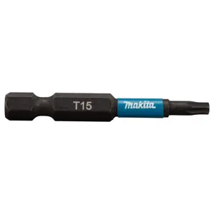 Bits T15 50 mm 1/4" Impact Black