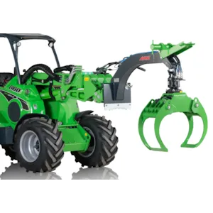 Tømmergrabb med rotor på bom