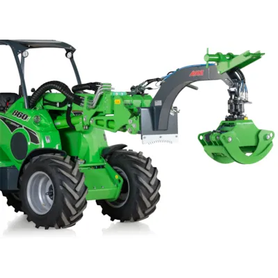 Tømmergrabb med rotor på bom, bilde 2