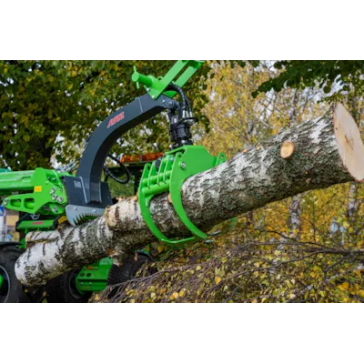 Tømmergrabb med rotor på bom, bilde 3