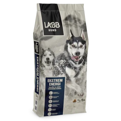 Hundefôr Ekstrem Energi 15 kg