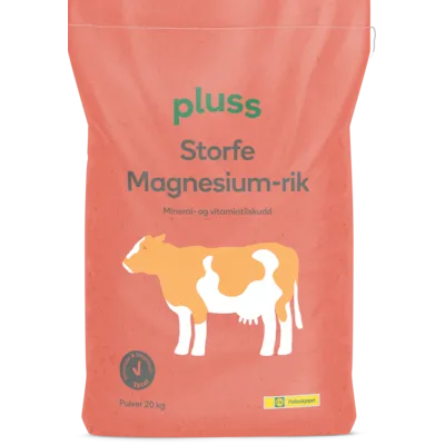Storfe Magnesium-rik 20 kg pulver