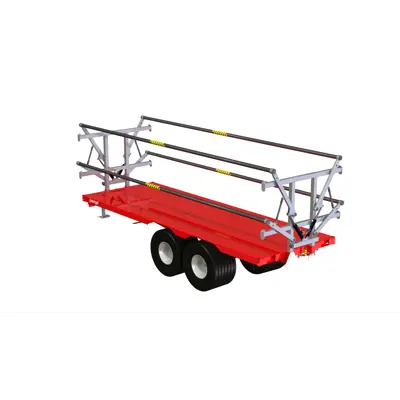 Rundballehenger MetaX 7,2 meter, bilde 2