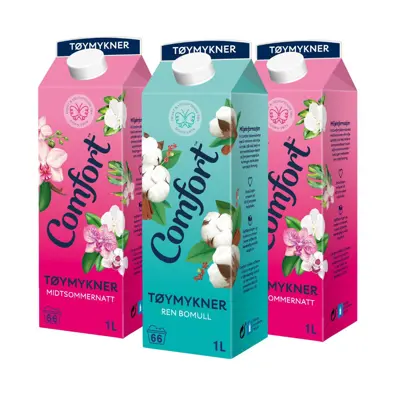 Tøymykner kit 2 Midtsommernatt og 1 Ren Bomull