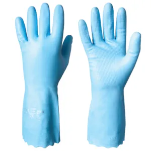 Kjemikaliehansker blå