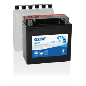 MC batteri AGM 12 V 12Ah