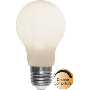 Lyspære LED Opaque Opal A60 E27 Dimbar  5W 