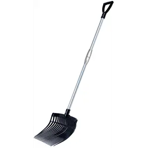 Stallgreip  med teleskop skaft