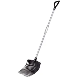 Stallgreip  med teleskop skaft