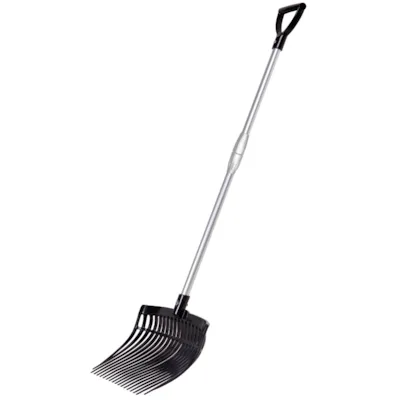 Stallgreip  med teleskop skaft