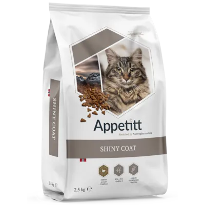Kattemat Cat Shiny Coat 2,5 kg