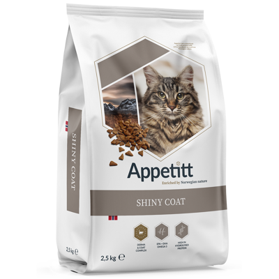 Kattemat Cat Shiny Coat 2,5 kg