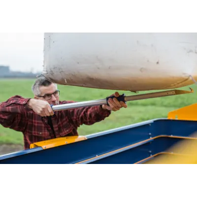 Teleskopisk storsekkniv