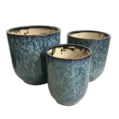 Blomsterurne Mette sett à 3 stk