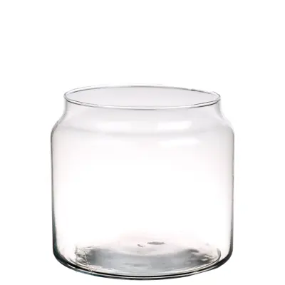 Blomstervase Couro glass D19 H17