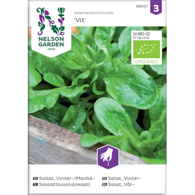 Frø vintersalat Vit økologisk