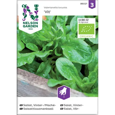 Frø vintersalat Vit økologisk