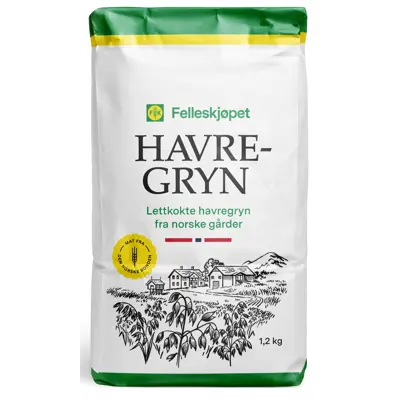 Havregryn 1,2 kg