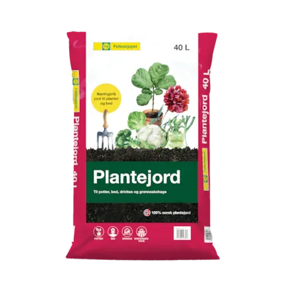 Plantejord 40 L Pall à 54 sekker