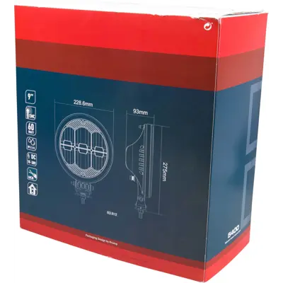 Frontlys LED 60 watt, bilde 5