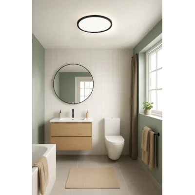 Taklampe Luna plafond 30 cm dimbar, bilde 2