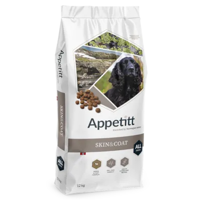 Hundefôr Skin & Coat 12 kg