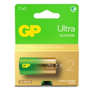 Ultra Alkaline batteri LR14/C 2 pk