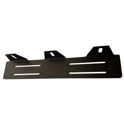 Skiltplate med brakett for 3 stk 7" ekstralys